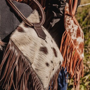 cowhide sling bags hand bag western purse western handbag hair on cowhide fanny pack (1)