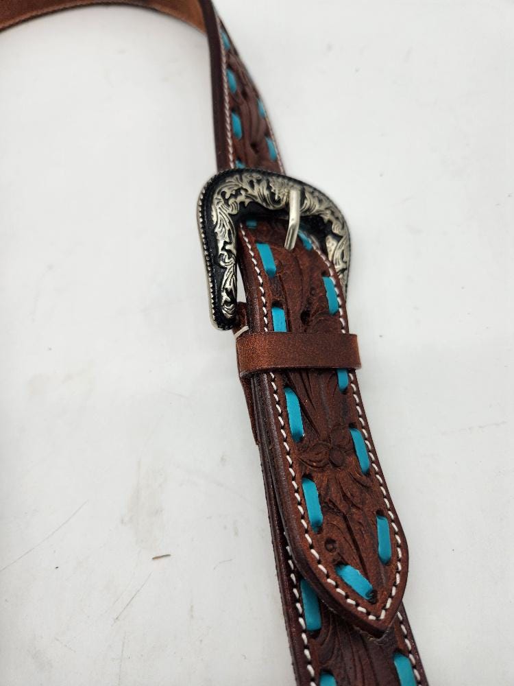 Bride à oreilles fendues style ceinture turquoise avec outillage - Brides - Robuste - Réglable - Canada Bride à oreilles fendues style ceinture turquoise avec outillage - Brides - Robuste - Réglable - Canada