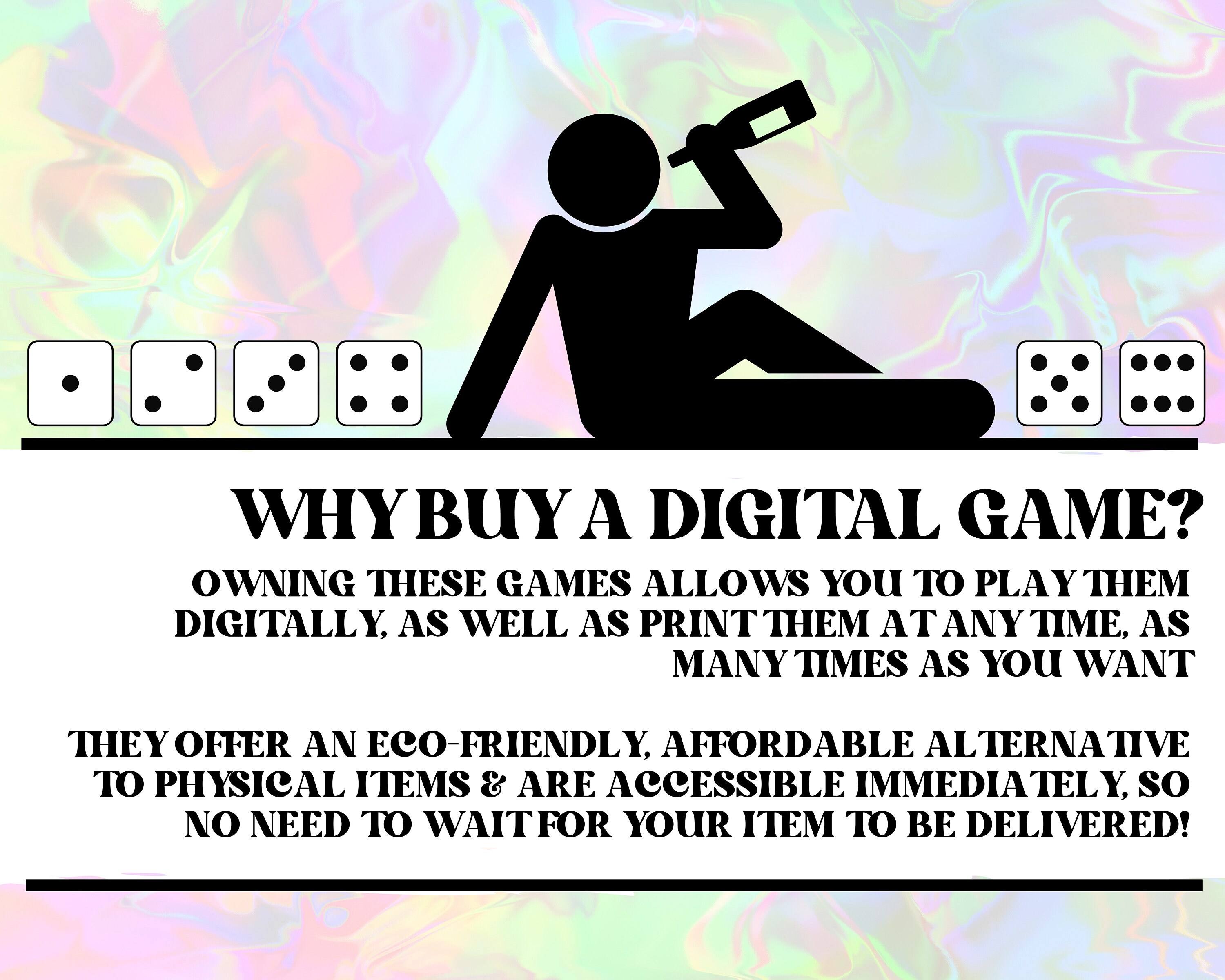 Stoned Dice Smoking Game Adult Party Game Digital Download Etsy