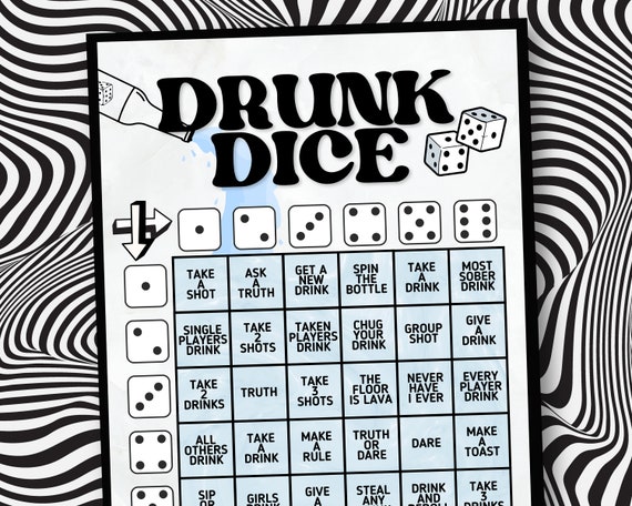 Drunk Dice Drinking Game Great for Pre-games Parties -  Canada