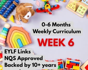 0-6 mois Learning Curriculum Programme lié à l'EYLF pour l'éducation et l'accueil de la petite enfance, outil d'apprentissage pour enseignants et éducateurs