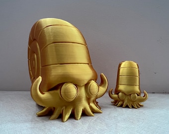 Golden Omanyte | 3D Print