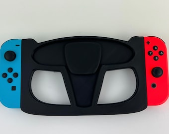 Yoke Steering Wheel Joycon Grip