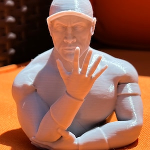 Dwayne John-Cena 3D print