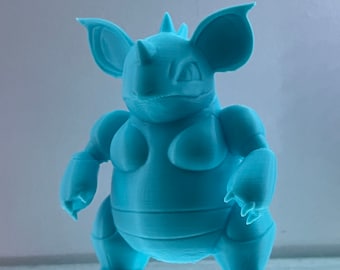 3D Printed Nidoqueen Action Figure