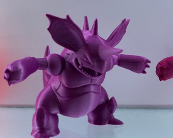 3D Printed Nidoking Action Figure