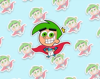 Super Cosmo Computer Sticker