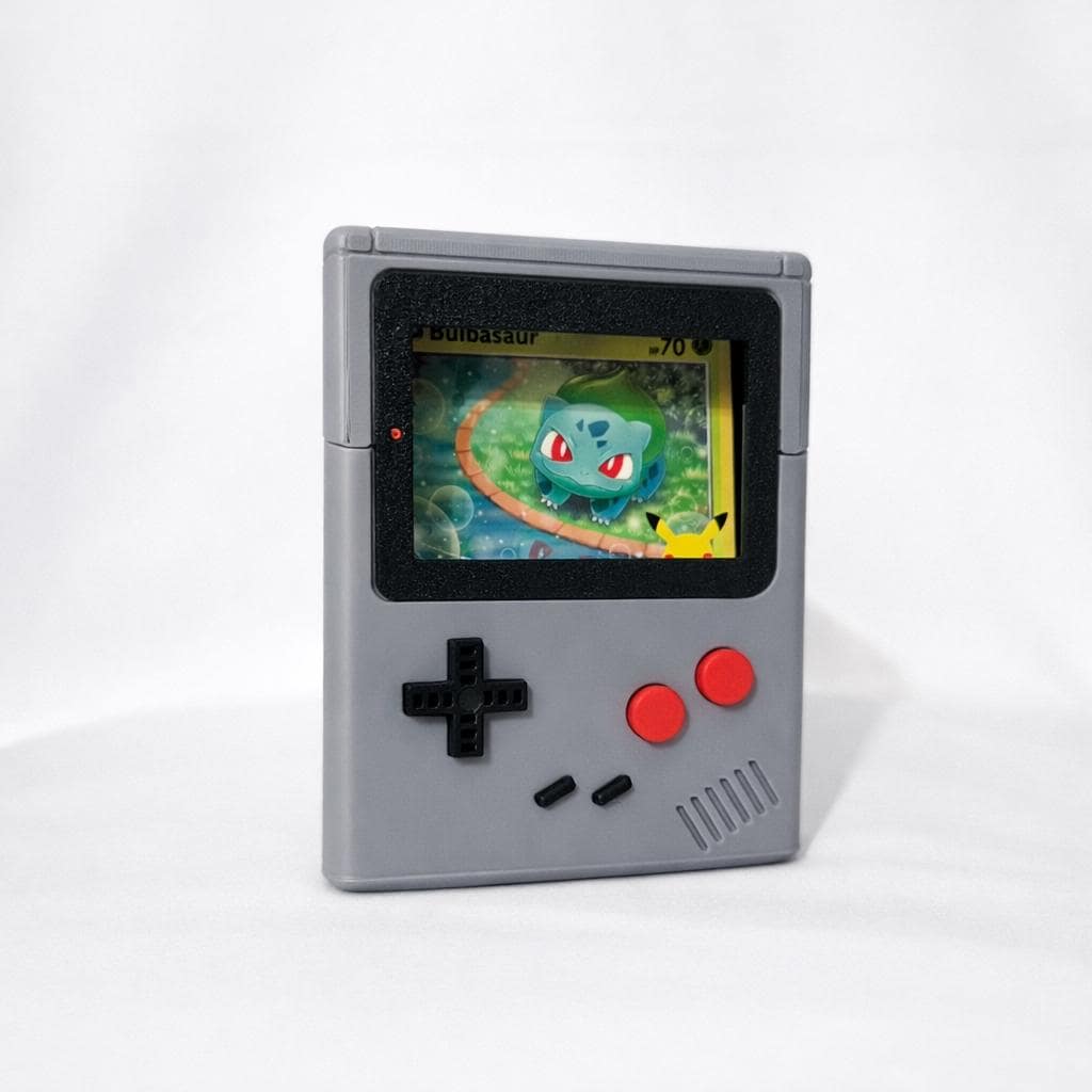 Retro Handheld-style Deck Box – Mini Card Storage Case – Holds 60 Cards ...
