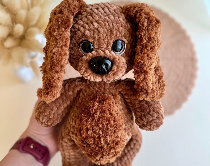 Custom Crochet Dog,Custom Stuffed Dog,  Custom Stuffed Animal, Personalized Pet Gift, Pet Stuffed Animal