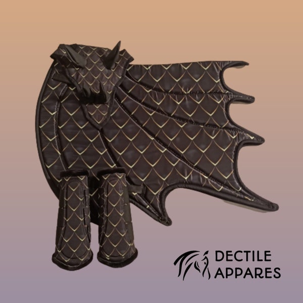 Sparkly Dragon Saddle Pad Etsy