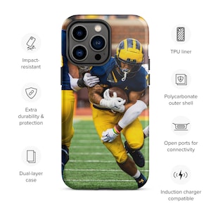 Blake Corum University of Michigan Football Tough iPhone case