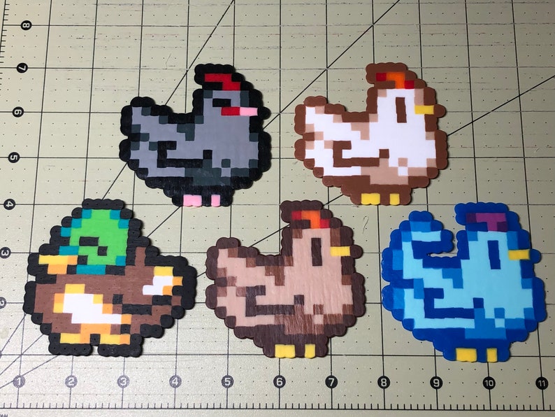 Stardew Valley Chickens and Ducks Etsy