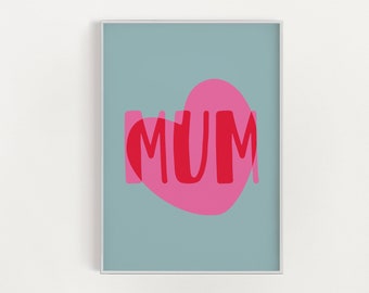 Mom poster, Mom wall art, Mother's Day poster, Mothers Day Gift, Gifts For Mom, Mother's Day Digital Wall Art, Mothers Day Wall Decoration