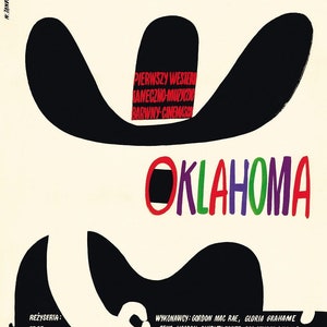 Oklahoma! Polish Film Poster (Official Reprint)
