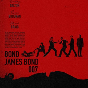 James Bond 60th Jumpshot Print (1 of 5)