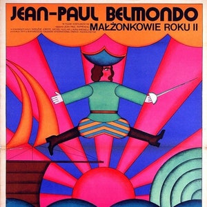 Original 1972 &#39;The Scoundrel&#39; Polish Poster