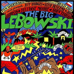The Big Lebowski Polish Film Poster (Official Reprint)