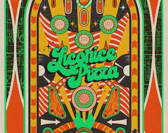 Licorice Pizza Limited Edition A2 Movie Art Print