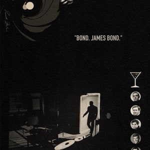 James Bond 60th Shadows Print (1 of 5)