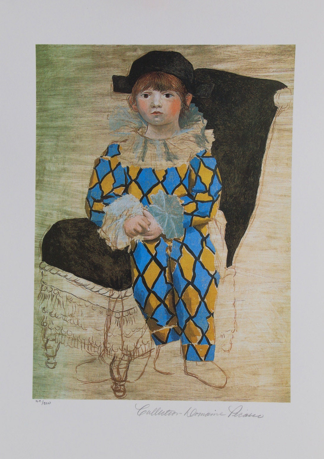 Picasso harlequin - Etsy 日本