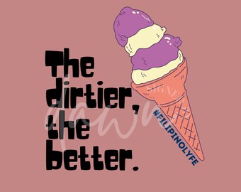 Filipino Dirty Ice cream life Logo PNG & SVG