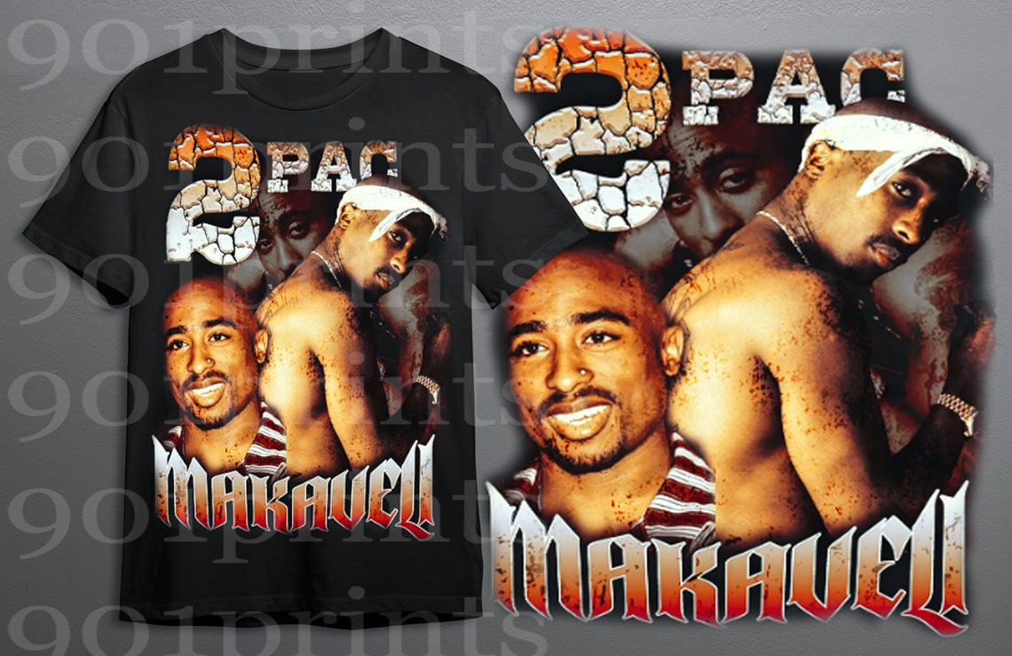 Pastele Tupac Shakur Red Wings T shirt Mens 2pac tee Custom Personalized  Silk Poster Print Wall