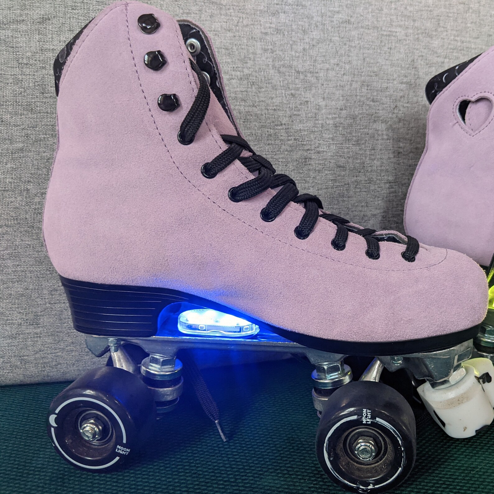 Roller Skate Lightslight up Charmsroller Skate Charmsblue Etsy
