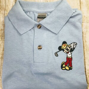 Mickey mouse golf shirt sale