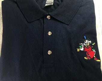 Scrooge McDuck Embroidered Polo