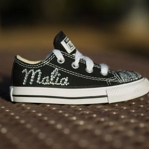 Custom Bling Converse Kids image 1