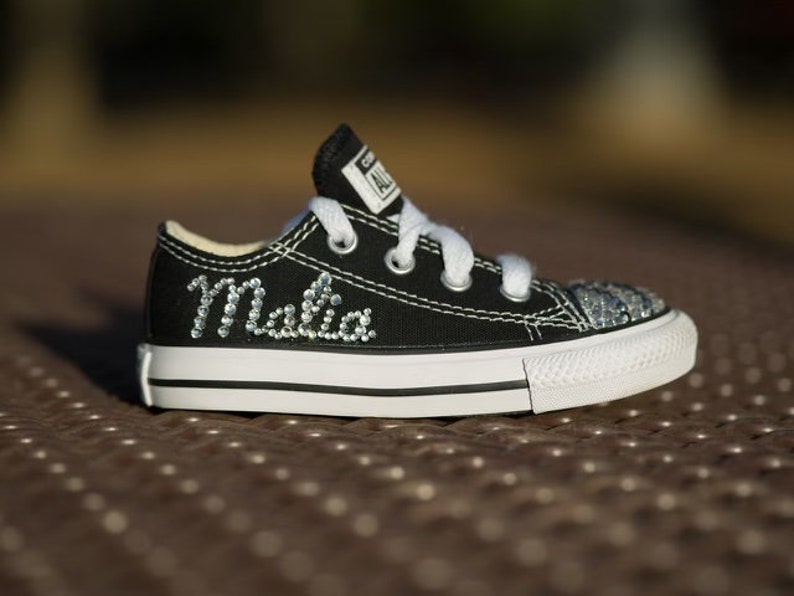 Custom Bling Converse Kids image 1