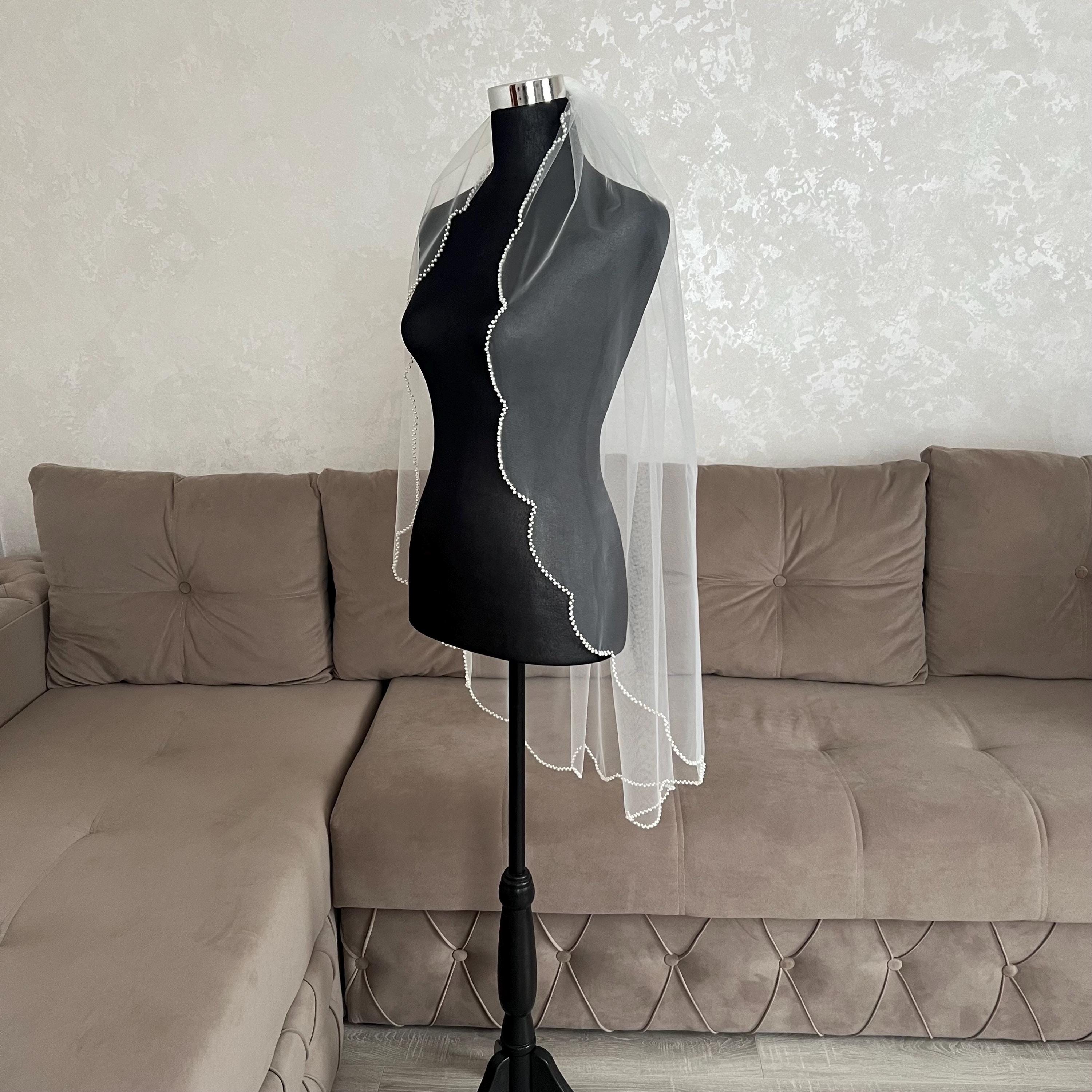 Scalloped Veil - Etsy