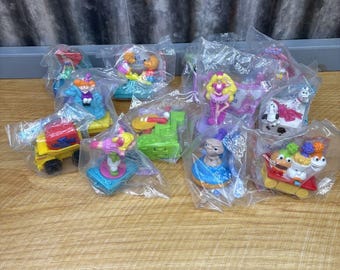 Vintage McDonald’s Happy Meal 1994 Happy Birthday Train Lot of 12 NIP Sealed