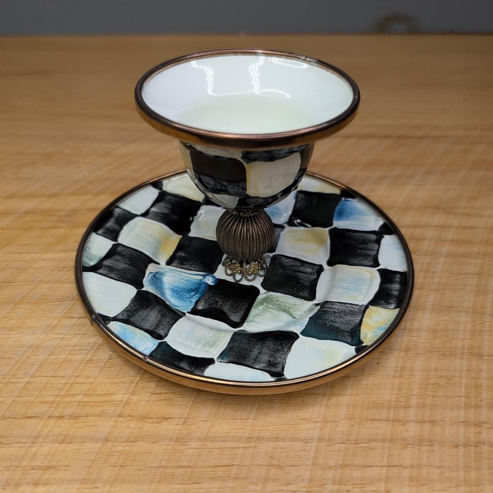 マッケンジーチャイルズ　エッグスタンド Mackenzie Childs Egg Cup - Etsy