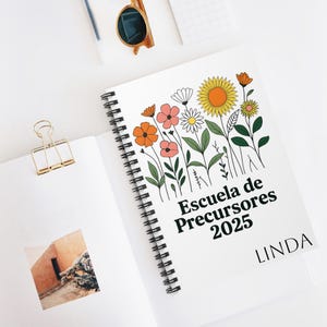 Caderno Escuela de Precursor 2025, presente personalizado para escola de pioneiros, presente TJ para irmãs, presente personalizado para pioneiros TJ (Espanhol)