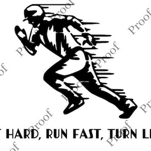 Honkbal//speldag//swag//run//hit hard//draai links//SVG//Cricut//Instant digitale download