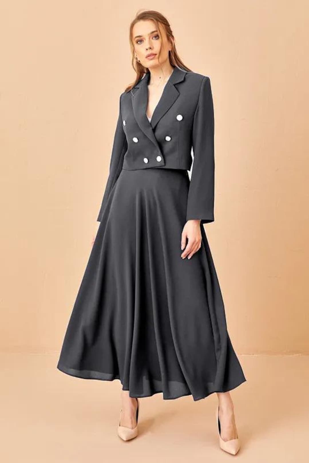 Skya Jacket & Skirt Set