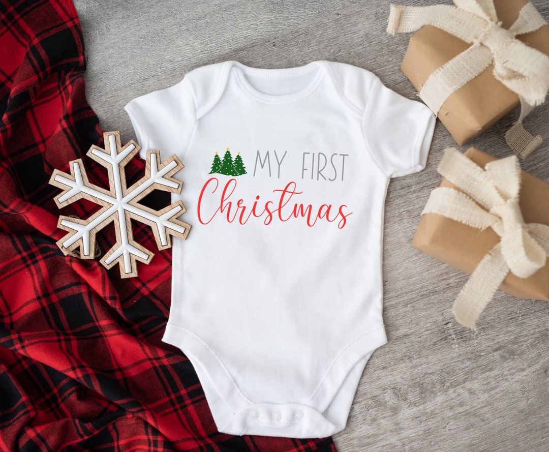 My First Christmas Onesie, Baby's 1st Christmas, Christmas Outfits