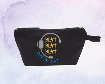 Dispatcher Headset Bag - Personalized Dispatch Bag, 911 Dispatcher Gifts, 911 Headset Bag, Headset Bags, Dispatcher Week Gifts