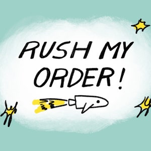 RUSH MY ORDER - add on only