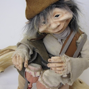 Forest Elves, Elemental Beings, Ooak Fantasy Art Doll, Handmade, Magical Beings, Collectibles