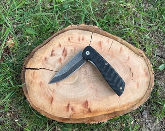 Compact Handle&Belt Clip Foldable Knife,Personalized Gift,Birthday Gift,Anniversary,Groomsman Gift,Boyfriend Gift,Gift For Men,Gift For Him
