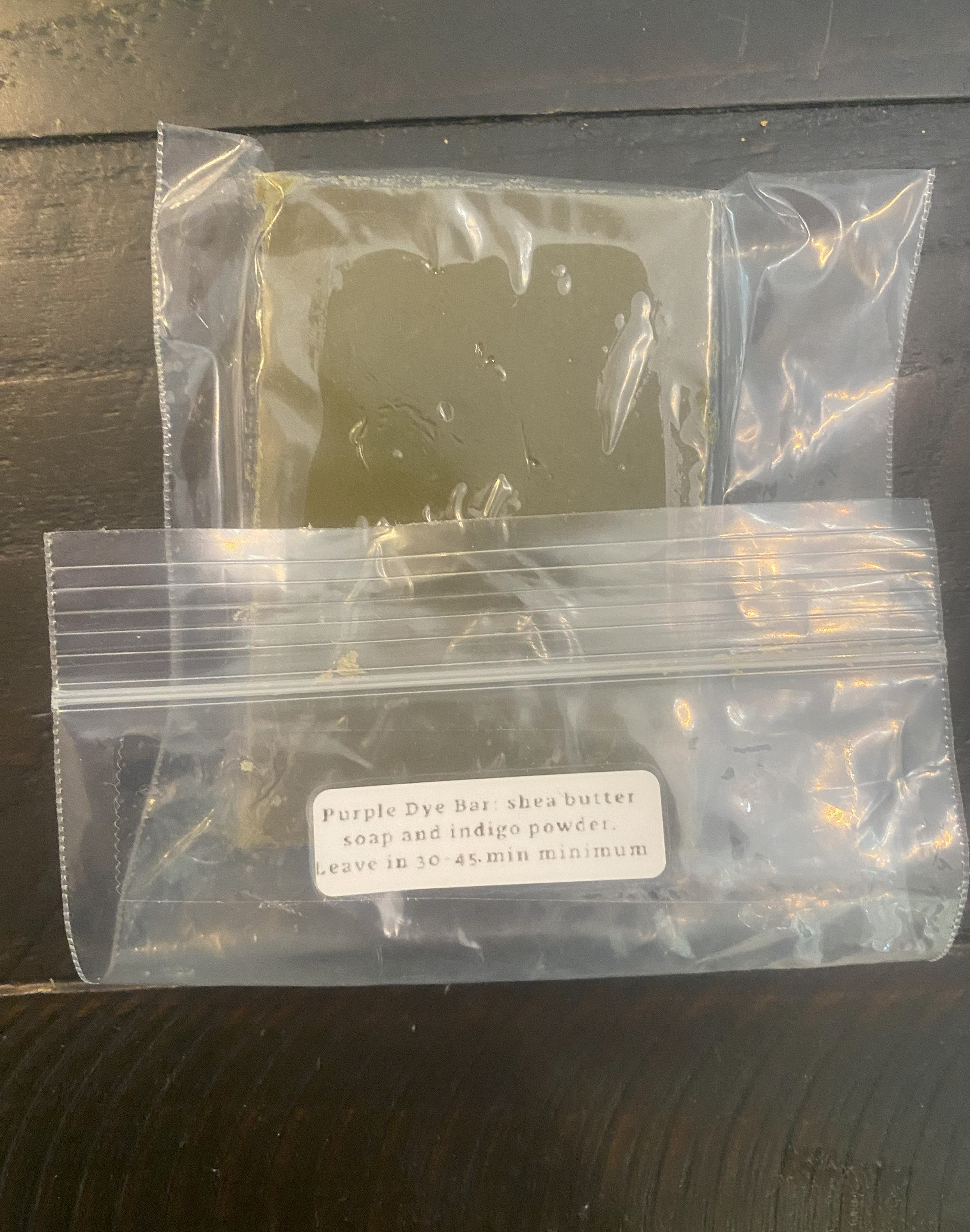 Indigo Dyecontaining Shampoo Bar Etsy