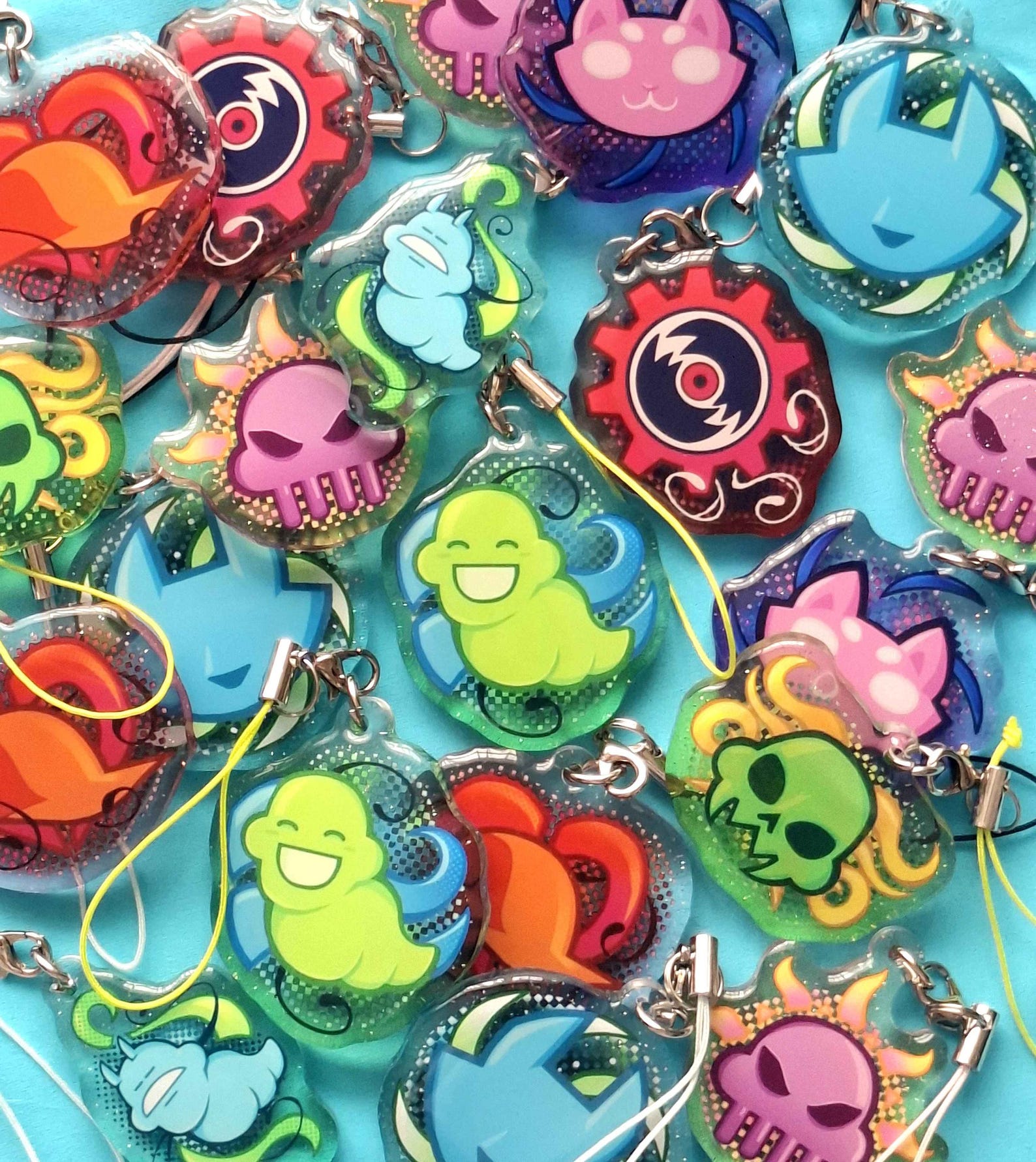 HOMESTUCK | Beta & Alpha Kids Phone Charms / Keychains - Etsy