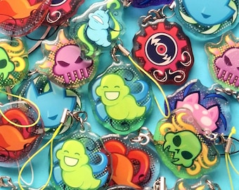 Llaveros/colgantes para teléfono de Homestuck / Beta y Alpha Kids