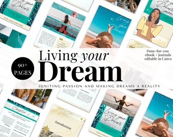Living Your Dream PLR Ebook | Brandable Coaching Program (PDF)