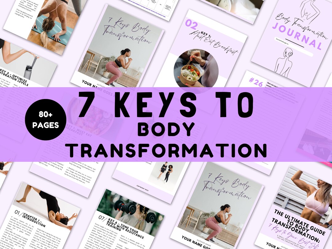 7 Keys Body Transformation Workbook | Health & Fitness (digital ...