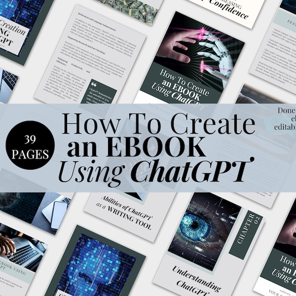 How To Create Ebook Using ChatGPT | Ebook Creation PLR ChatGPT | Done For You | ChatGPT Course Lead Magnet | AI Passive Income ChatGPT