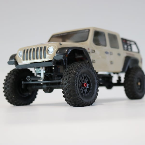 Axial Jeep Gladiator SCX24 high clearance BUMPER. Upgrade Parts on your 1/24 scale RC Crawler