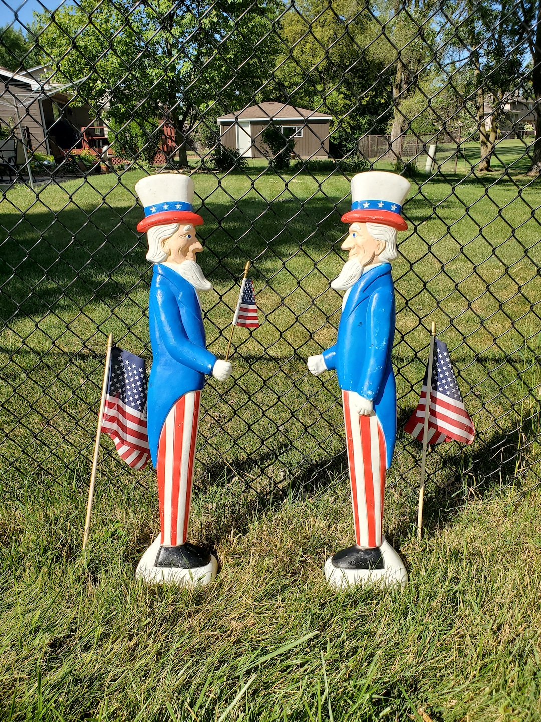 Uncle Sam Blow Mold